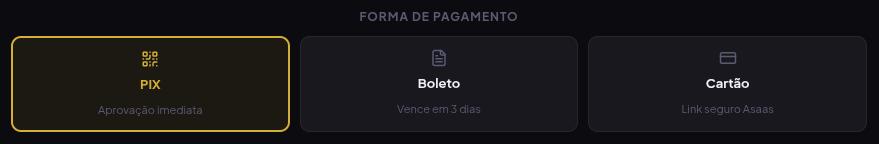 Tela de assinatura